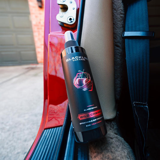 Wild Cherry Car Air Freshener Spray - Cool, Bold Odor Eliminator