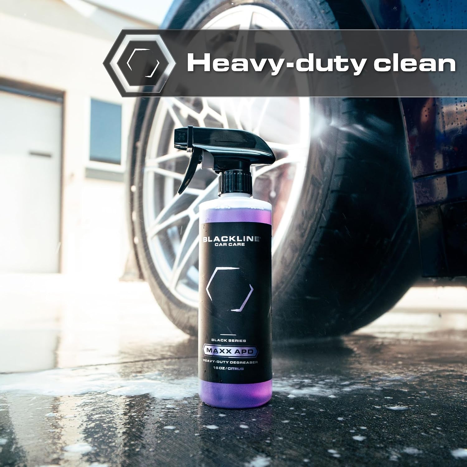Car Care - MAXX APD - All Purpose Cleaner - Heavy Duty Industrial Degreaser | Tire, Engine, Wheel, Car Seat, Car Interior, Detailing Cleaner