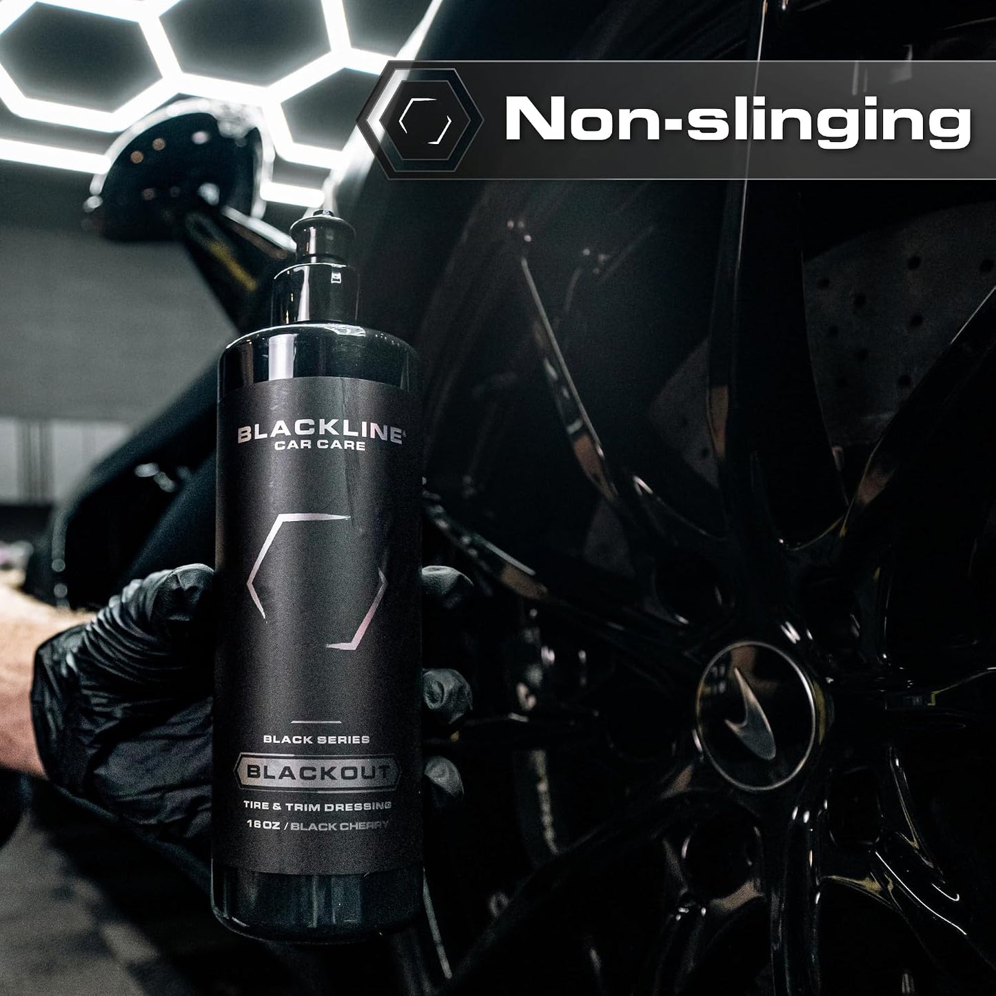Blackout Trim & Tire Dressing 16Oz - No Sling Tire Shine