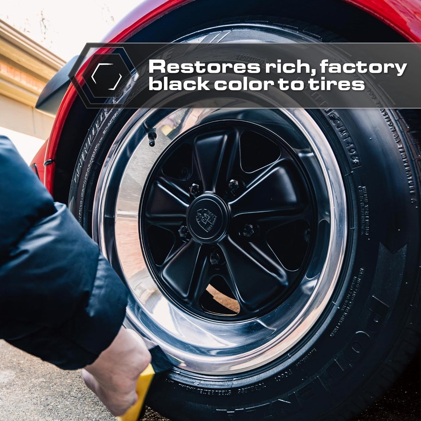 Blackout Trim & Tire Dressing 16Oz - No Sling Tire Shine