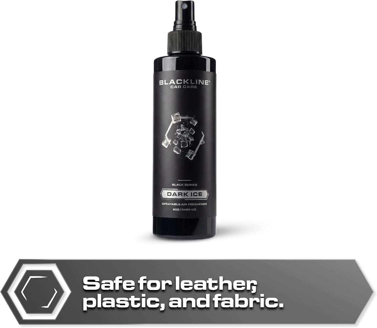Dark Ice Car Air Freshener Spray - Cool, Bold Odor Eliminator